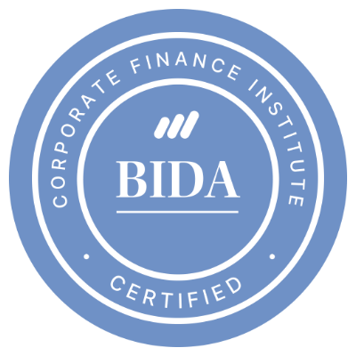CFI BIDA Certificate